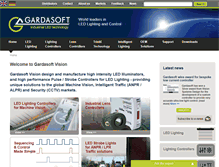 Tablet Screenshot of gardasoft.com